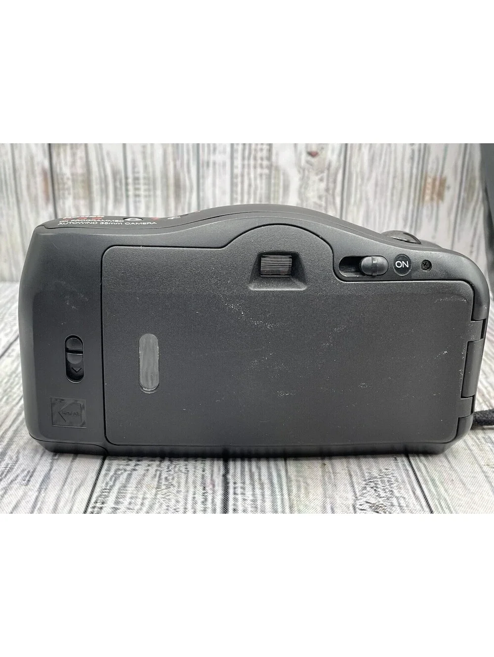Kodak Star 735 Flash Point & Shoot Black DX Programmed 35mm Film Camera W/ Case